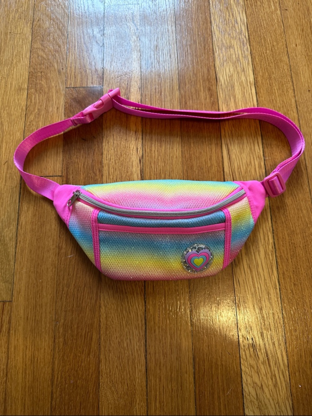 Children’s Place Pink Gradient Heart Waist Bag